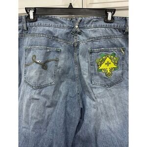 LR geans‎ by lrg 15" baggy denim y2k shorts men's 42